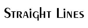 Straight Lines